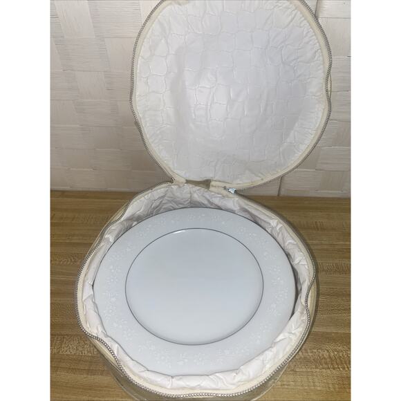 Set Of 6 Noritake Buckingham 6438 8.25" Bread /Salad Plates Made In Japan - Picture 1 of 7